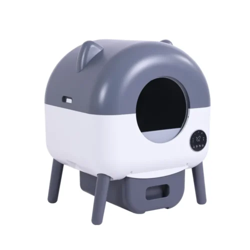 Intelligent Litter Box NEO AE White and Dark Gray